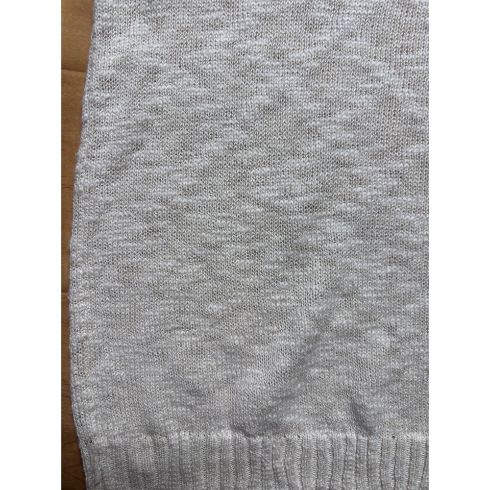 American Rag Sweater Owl Graphic Women M Cream Cotton Knit NEW - Picture 6 of 9